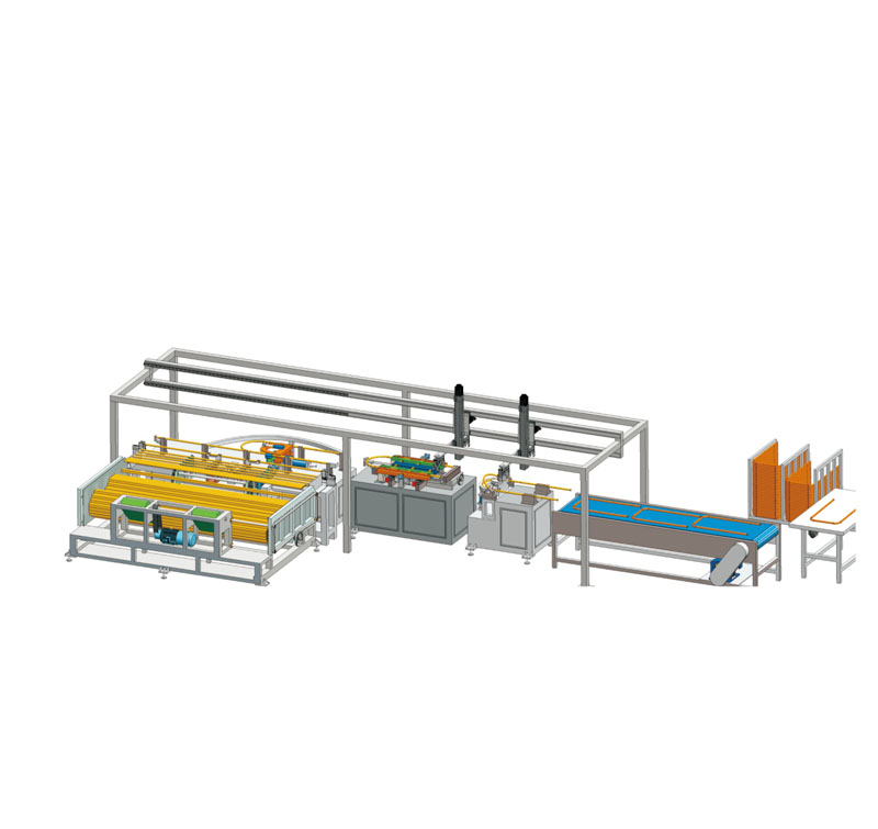 沂源圆管梯前后、后脚自动生产线